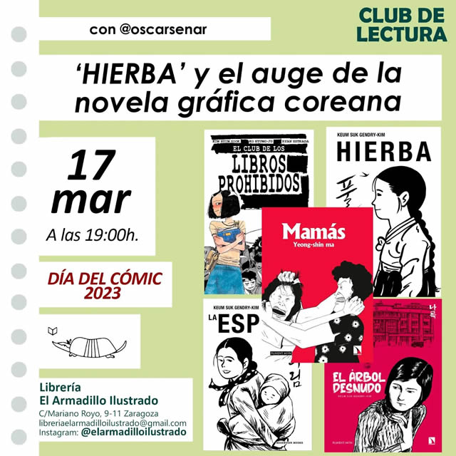 El auge del cómic coreano en librería El Armadillo Ilustrado